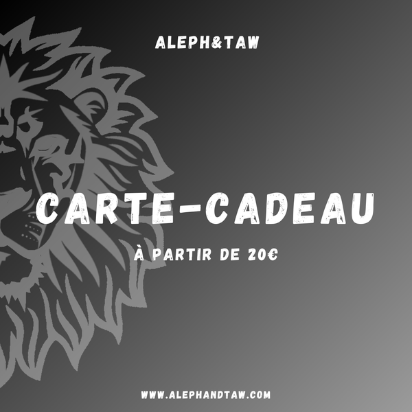 Carte-cadeau Aleph&Taw